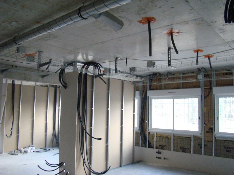 règlements d'installation électrique à l'intérieur des bâtiments